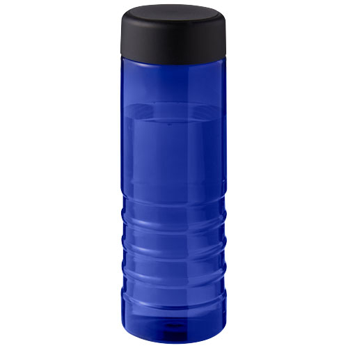 Gourde sport publicitaire 750ml Ocean Plastic H2O Active® Bleu / Noir